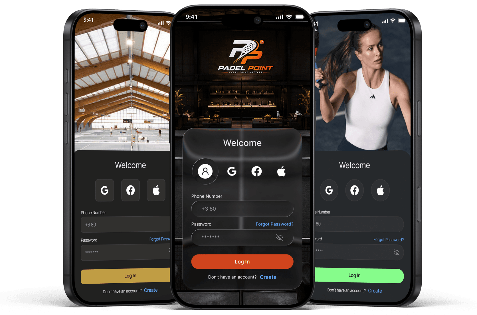 UK Padel Booking Systems Mockup